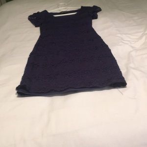 iZ BYER Navy lace dress size juniors XS